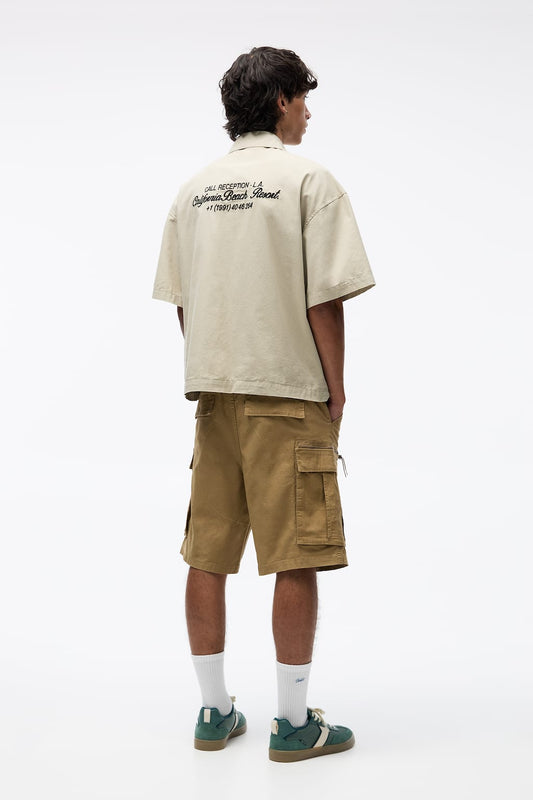 Ripstop cargo Bermuda shorts