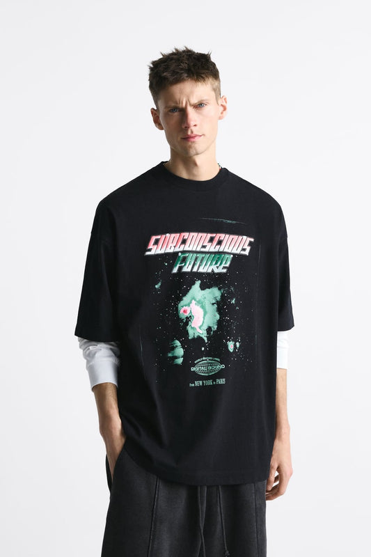 Zara GRAPHIC T-SHIRT