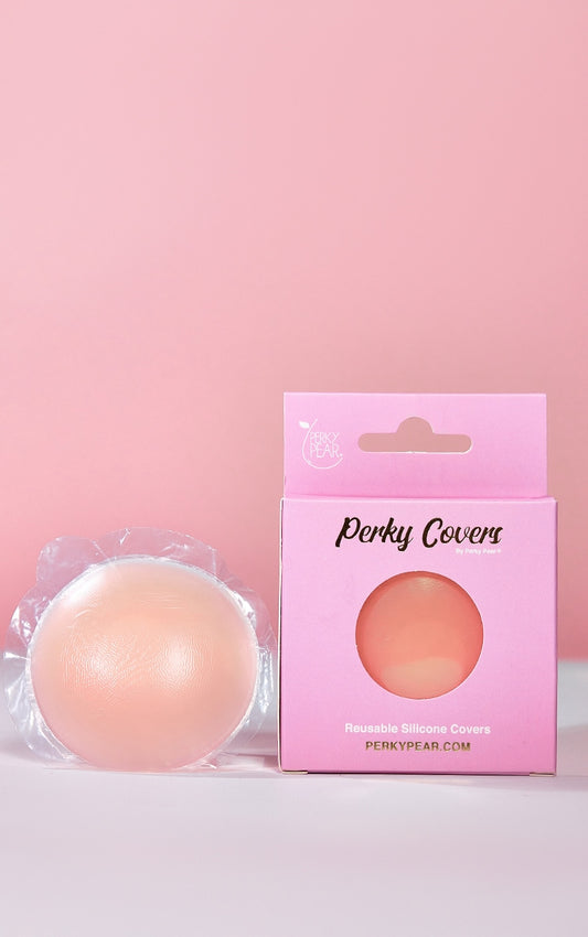 Perky Pear Clear Silicone Reusable Nipple Cover